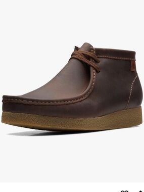 NWT IN BOX Clarks Men's Shacre Boot in Beeswax